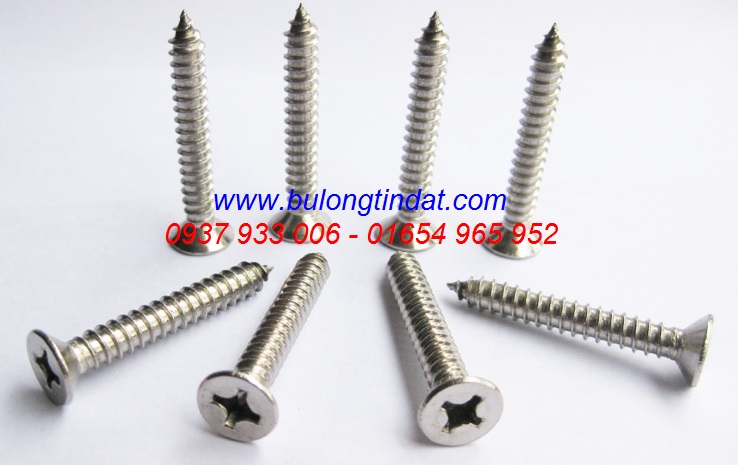 Vít đầu bằng pake inox